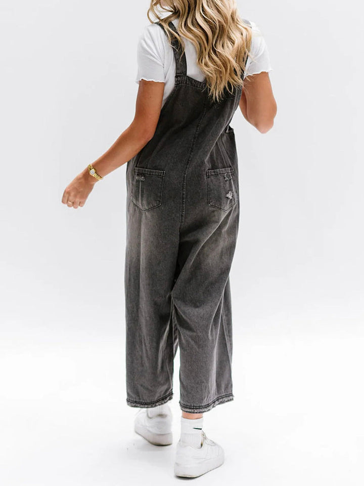 Shery Comfy Jeans Overall