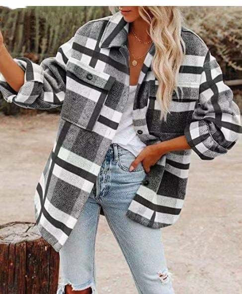 Ayanda Trendy Plaid Shirt