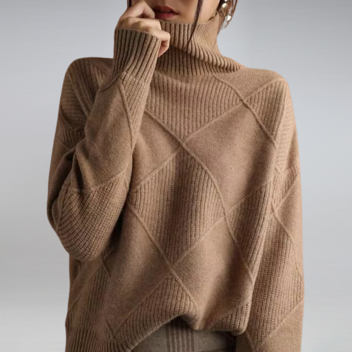 Mara Luxe Textured Winter Sweater