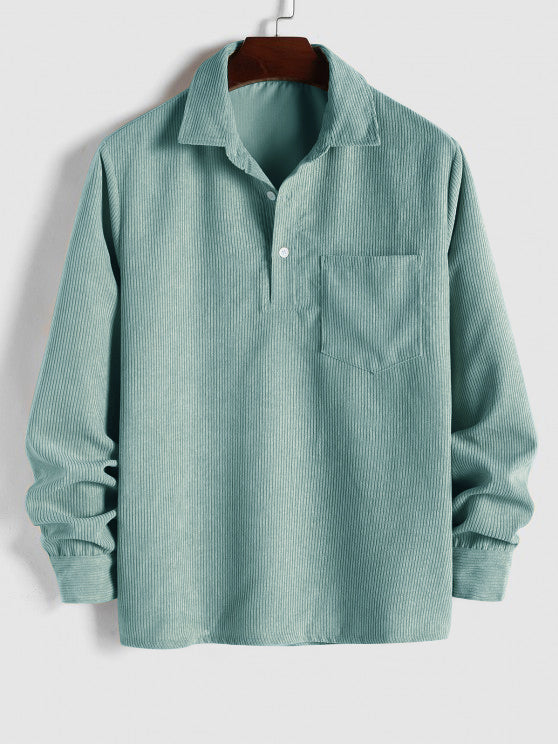 Alejandro - Half Button Long Sleeve