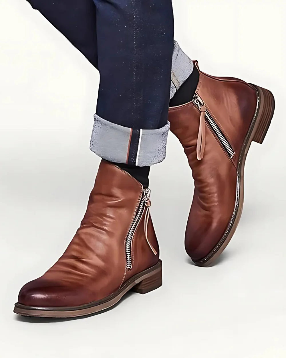 Nico Men’s Zipper Boots