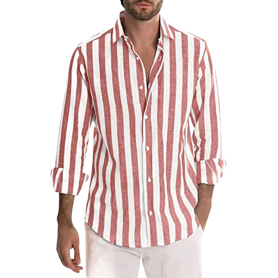 Lucas Striped Linen Shirt