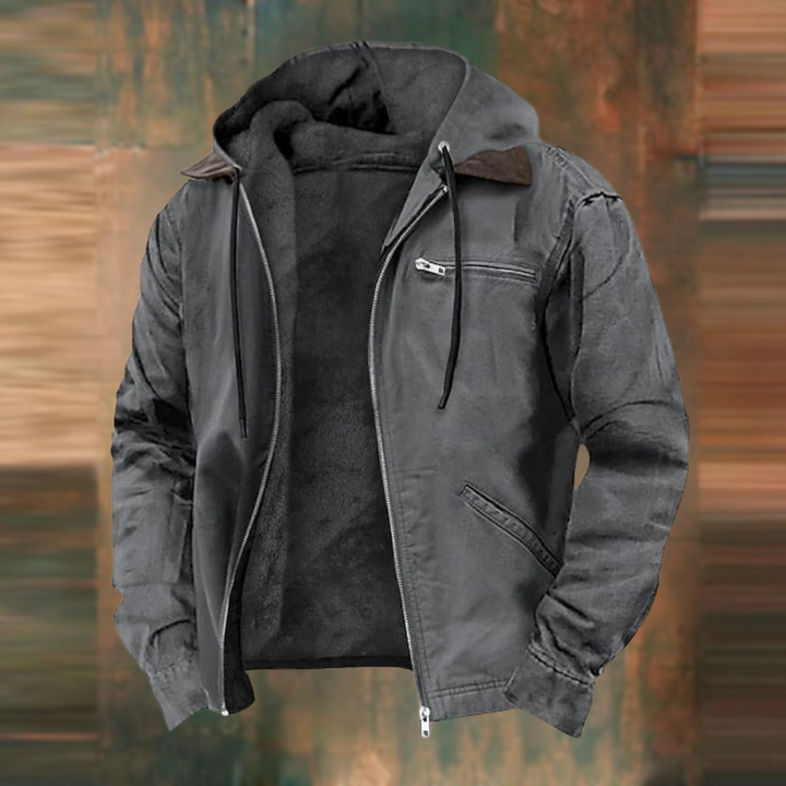 Terry Men‘s Hooded Jacket