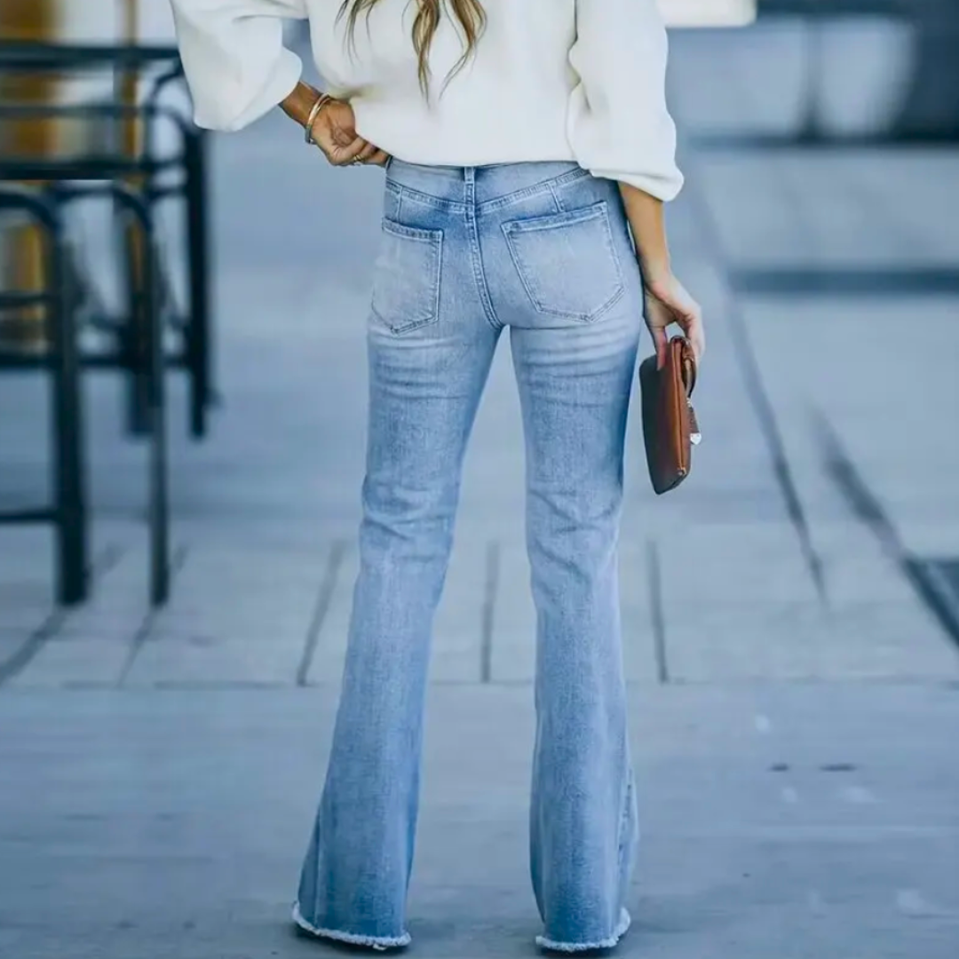 Starla Stretchy Boho Jeans