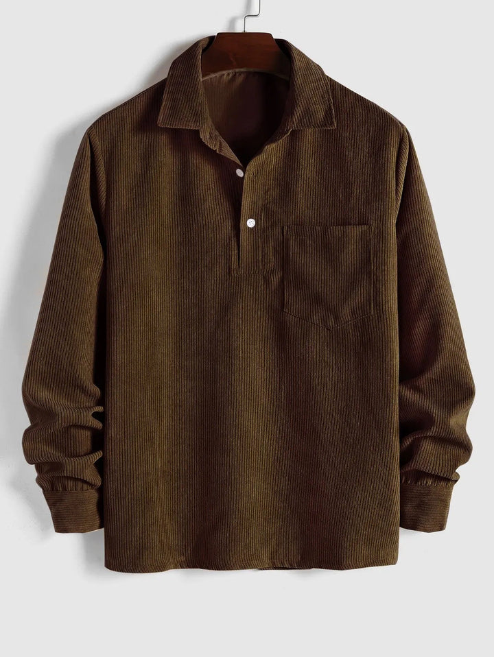 Alejandro - Half Button Long Sleeve