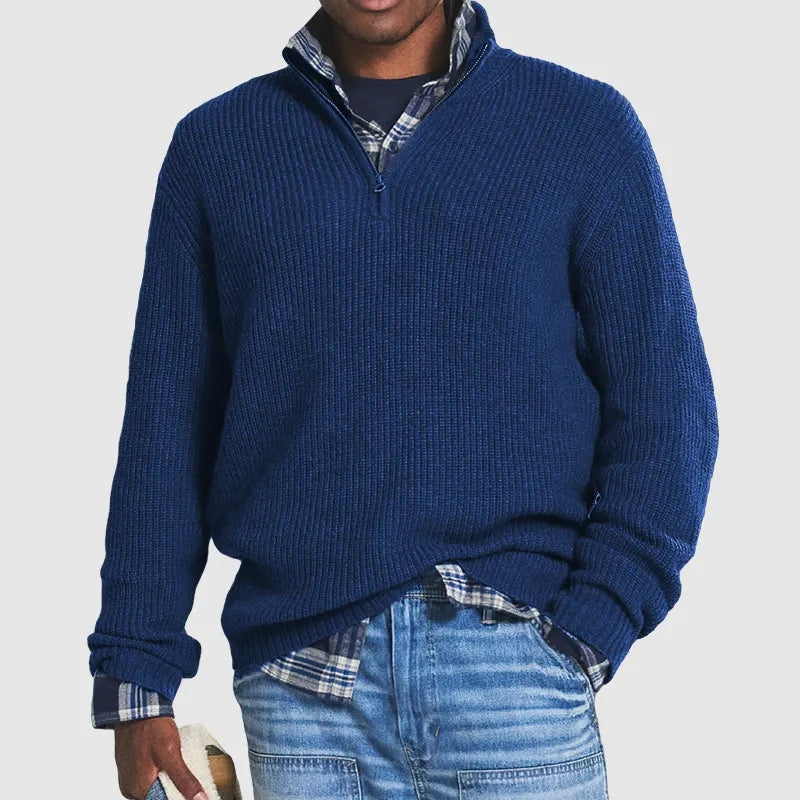 Roman Zip Sweater