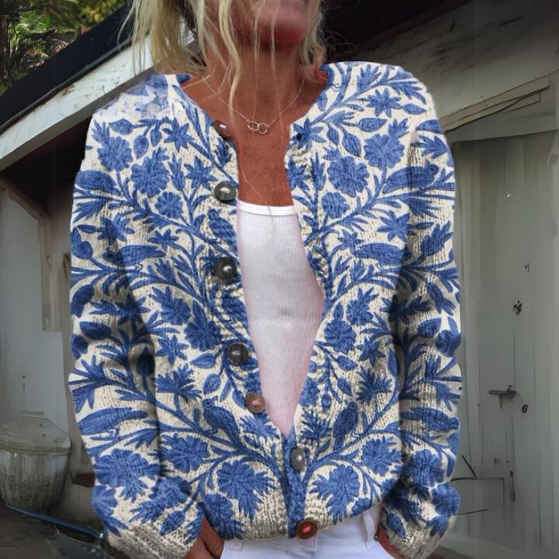 Sheila Floral Print Cardigan