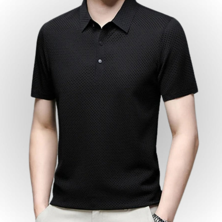 Ralph Luxury Textured Men's Polo-Shirt