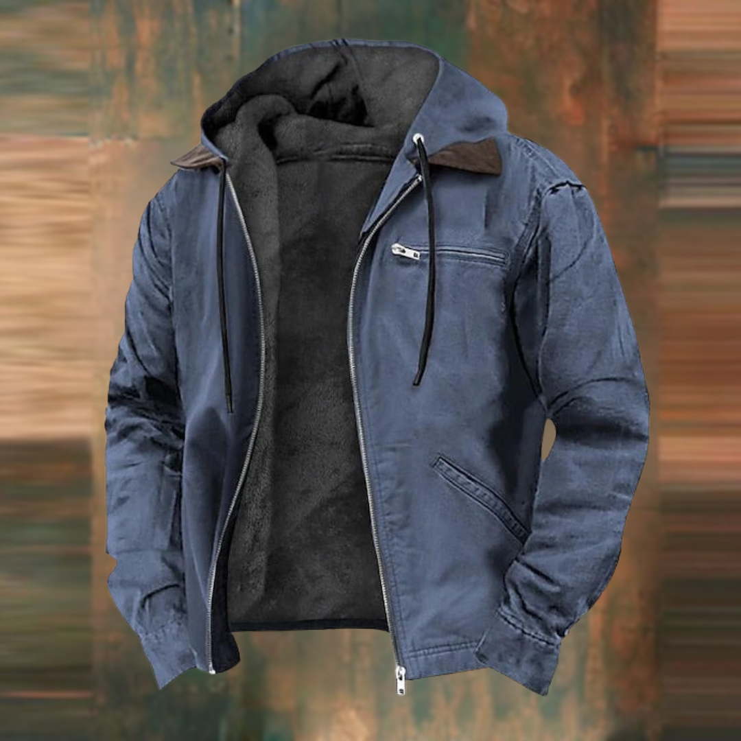 Terry Men‘s Hooded Jacket