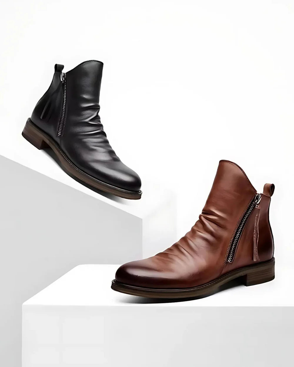 Nico Men’s Zipper Boots