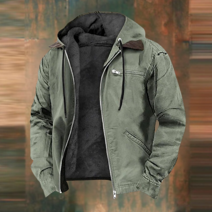 Terry Men‘s Hooded Jacket