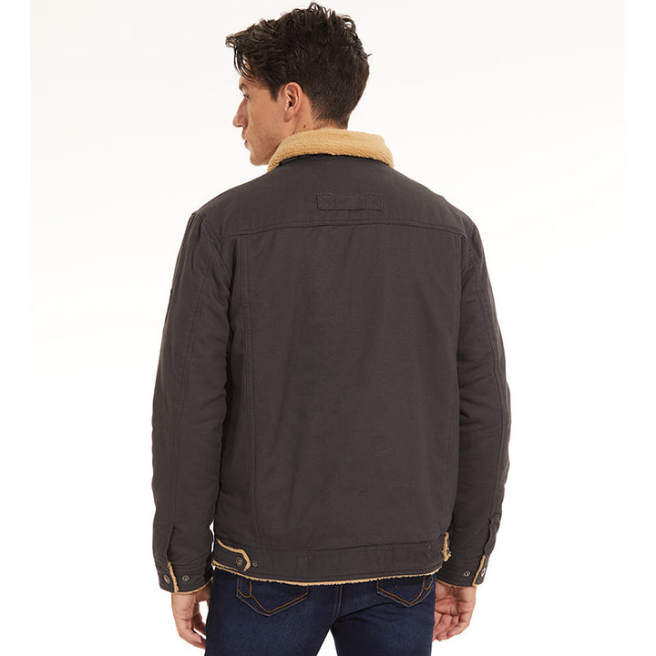 Grant Wool Lining Bomber Jacket