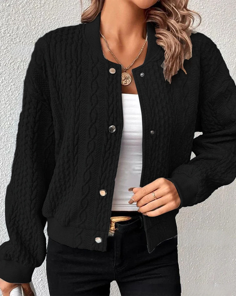 Eliza Jacquard Style Cardigan