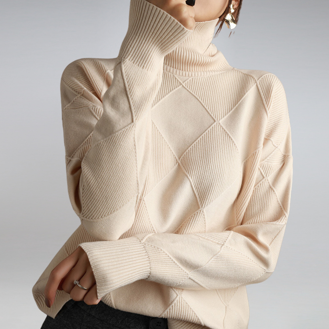 Mara Luxe Textured Winter Sweater