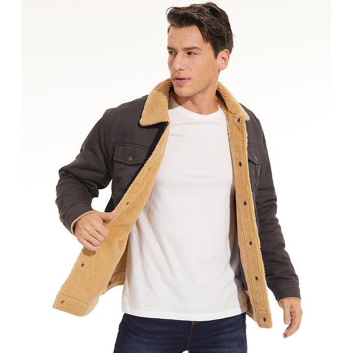 Grant Wool Lining Bomber Jacket