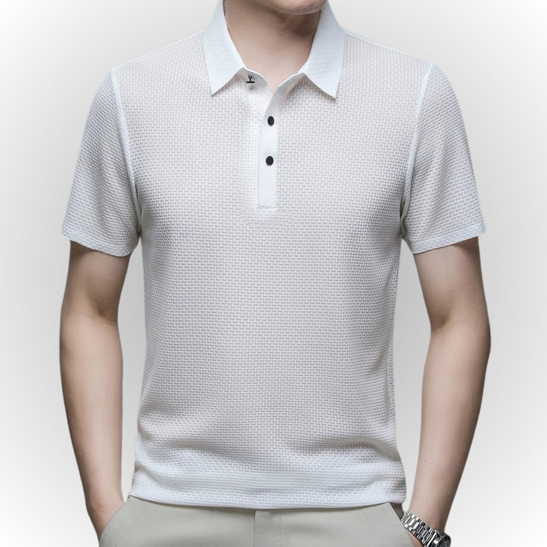 Ralph Luxury Textured Men's Polo-Shirt