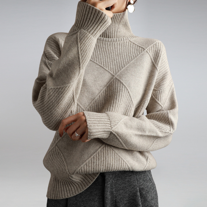 Mara Luxe Textured Winter Sweater