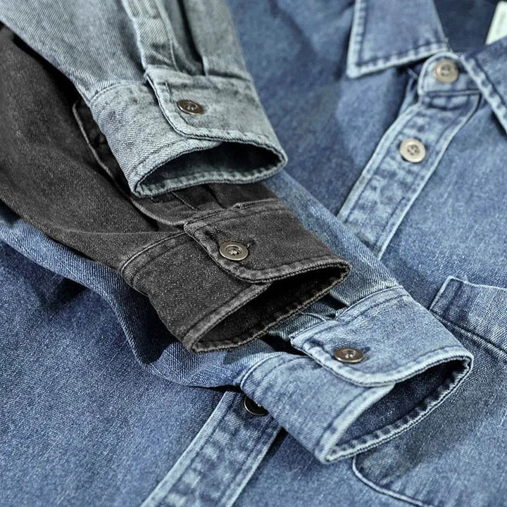 Simon Ridge Washed Denim Shirt