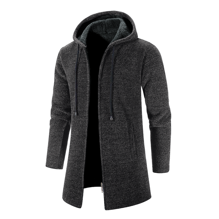 Henry Men's Mid-Length Hooded Jacket