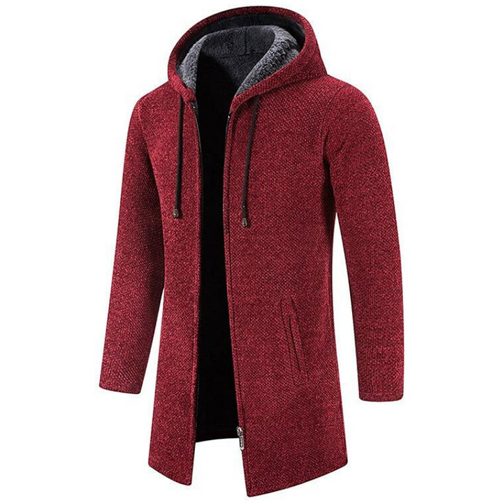 Henry Men's Mid-Length Hooded Jacket