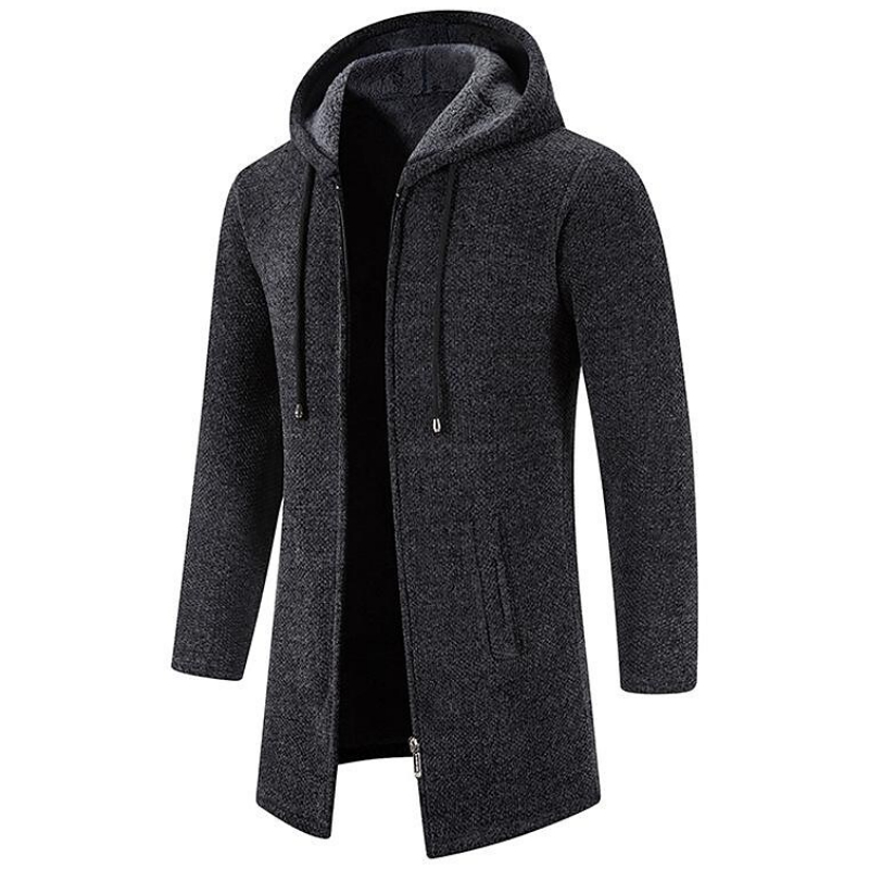 Henry Men's Mid-Length Hooded Jacket