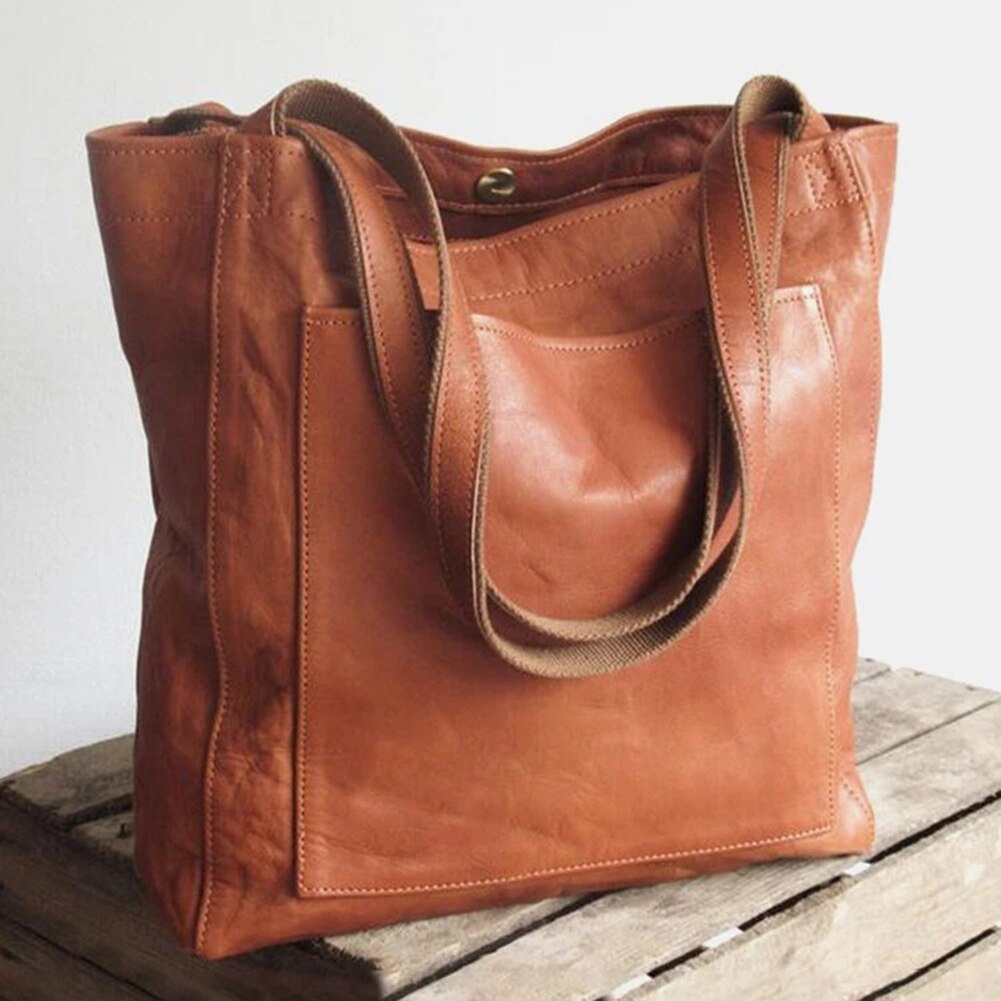 Ivy Leather Tote Bag