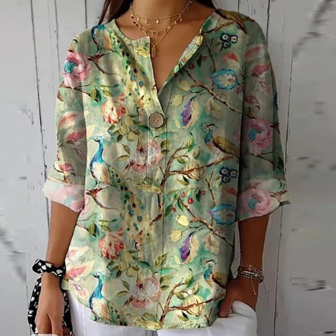 Fiona Floral Blouse