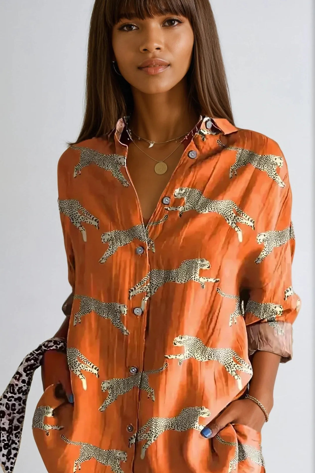 Sara - Printed Blouse