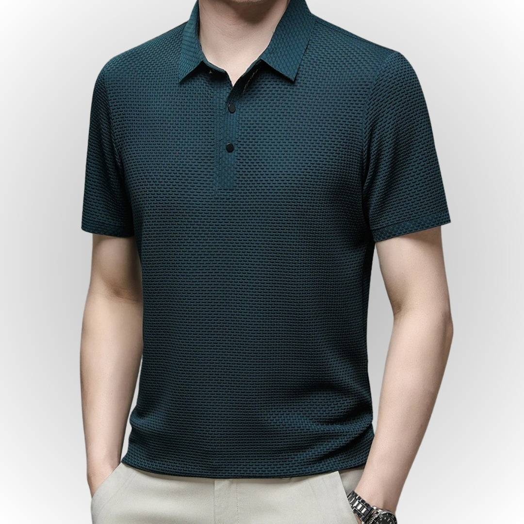 Ralph Luxury Textured Men's Polo-Shirt