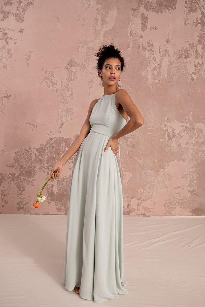 Aubrey Dress in Sage Green