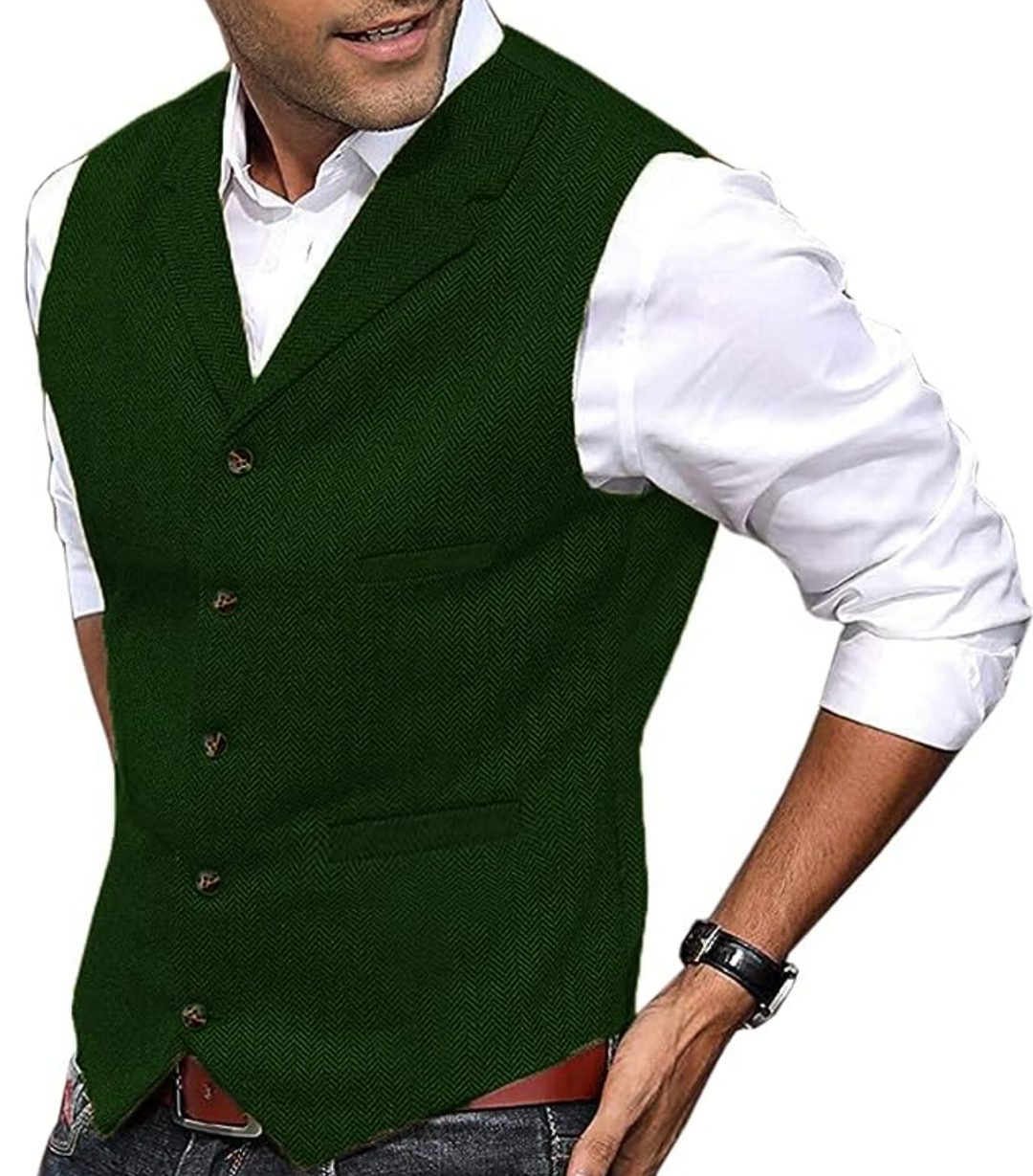 Antoine Men’s Vintage Style Vest