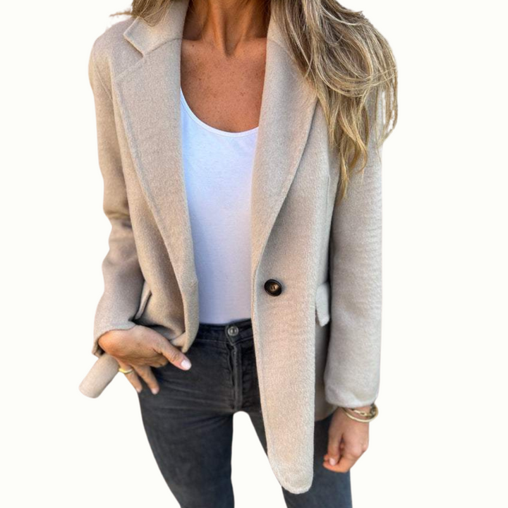 Cecilia One-Button Blazer