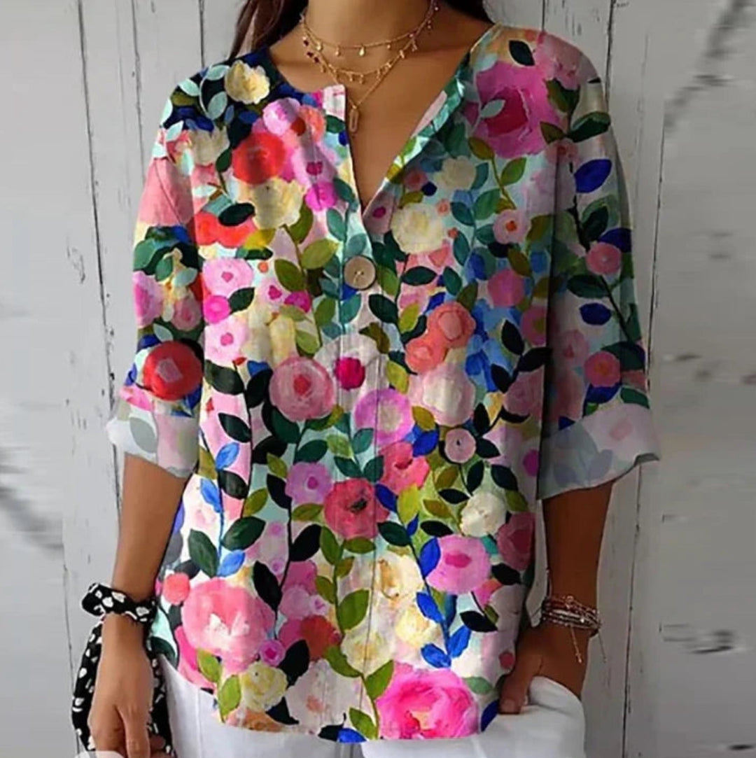 Fiona Floral Blouse