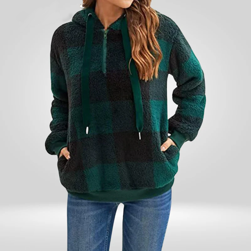 Cindy Cozy Half-Zip Sweater