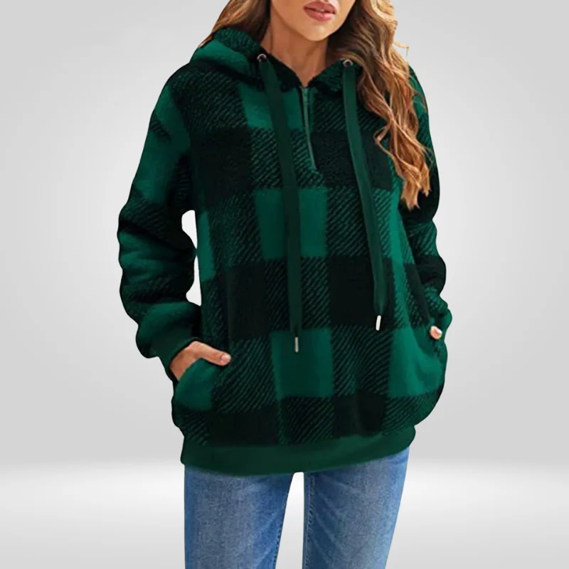 Cindy Cozy Half-Zip Sweater