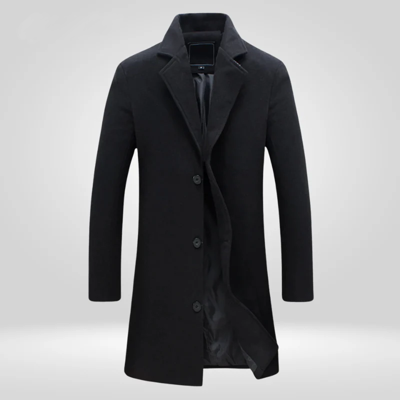 David Men's Classic Coat