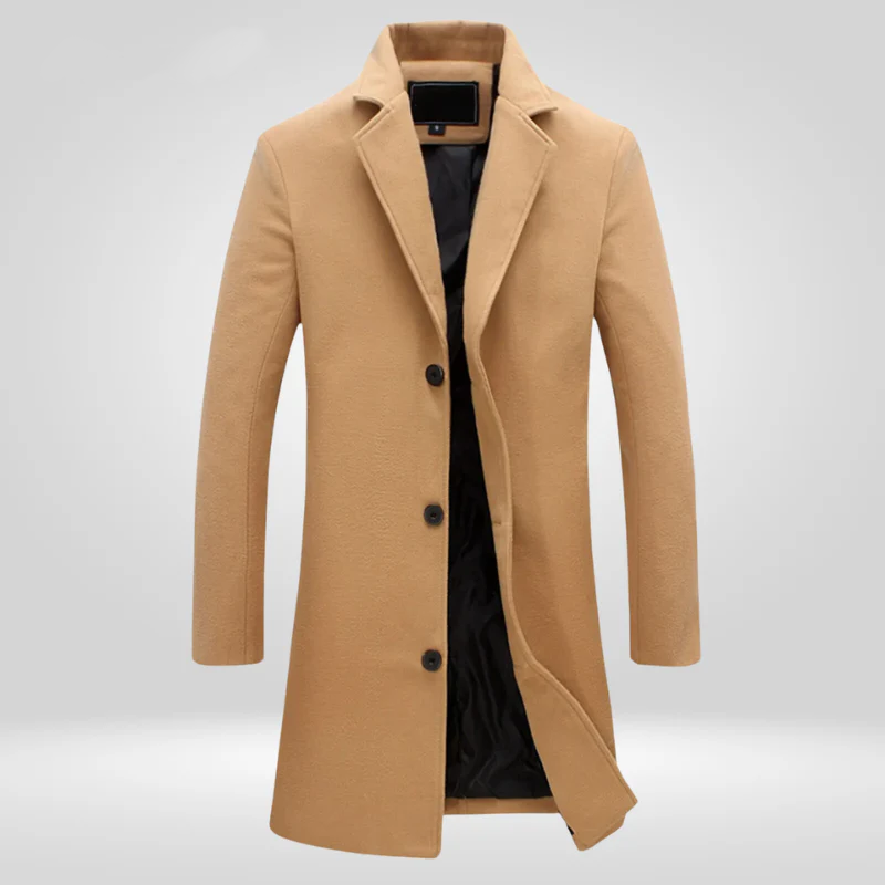 David Men's Classic Coat