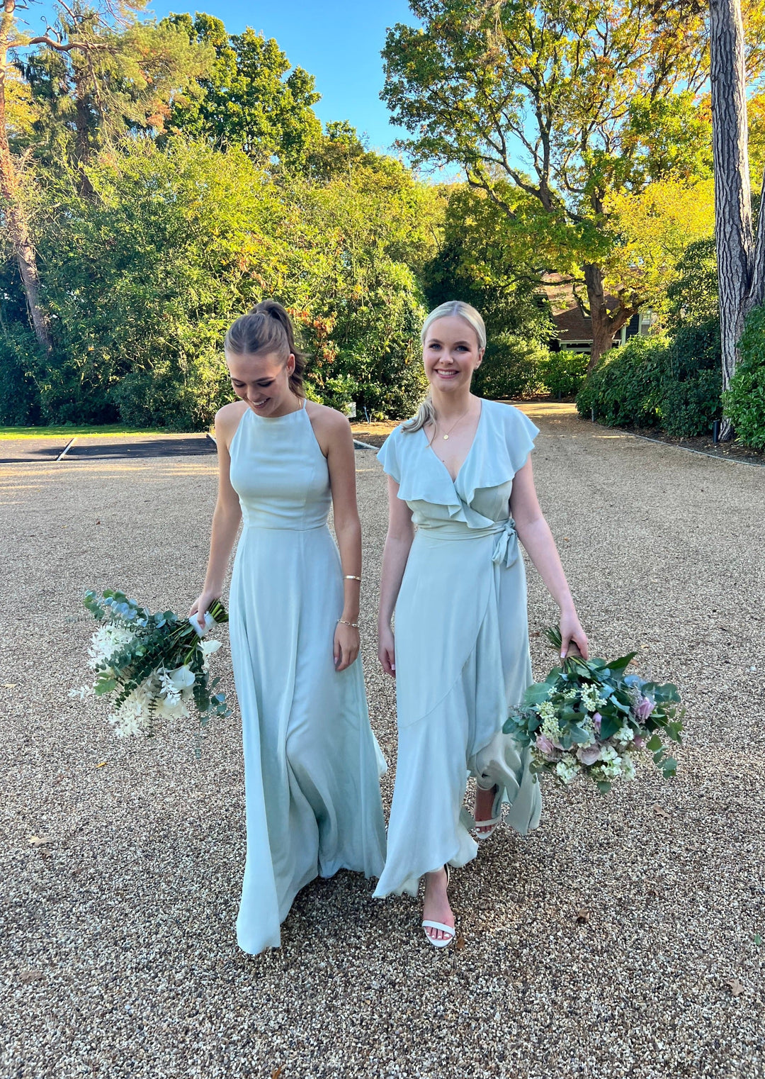 Aubrey Dress in Sage Green
