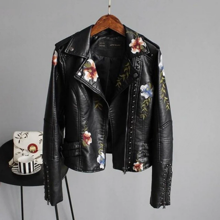 Flora Leather Jacket