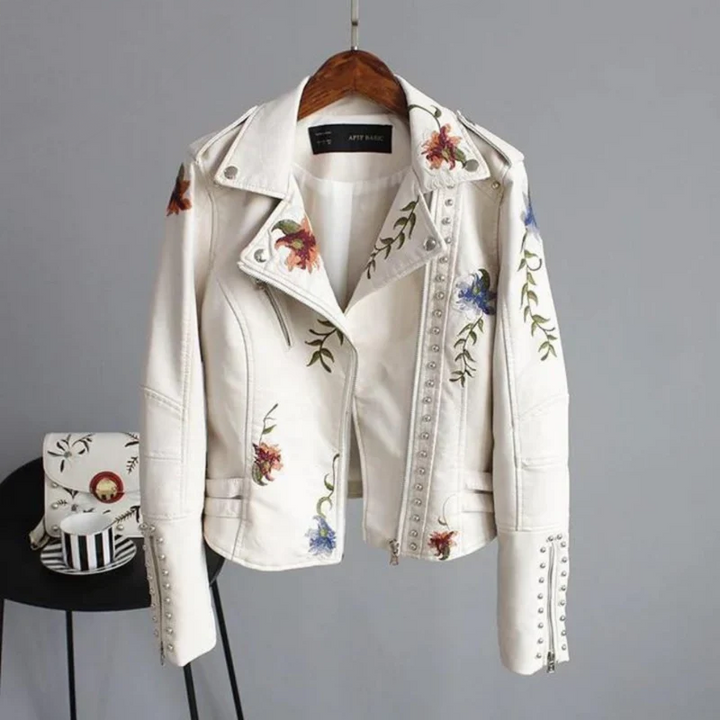 Flora Leather Jacket