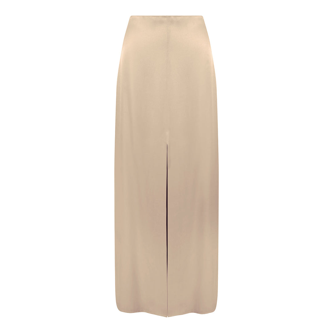 Lexi Skirt In Champagne Beige