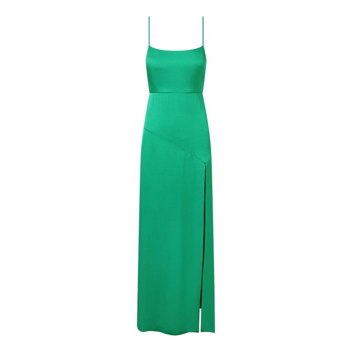 Grace Maxi Dress In Jade Green