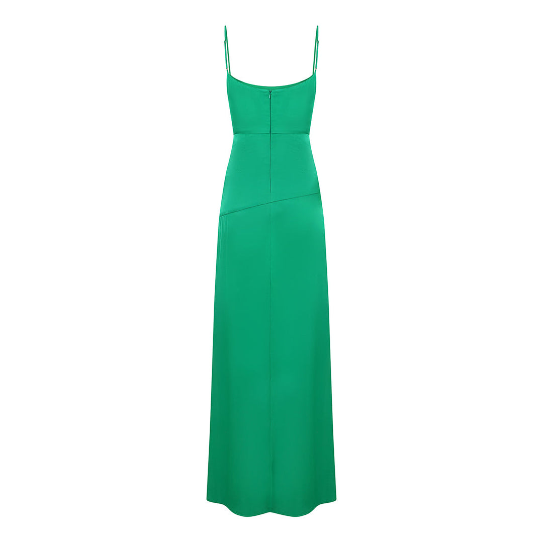 Grace Maxi Dress In Jade Green