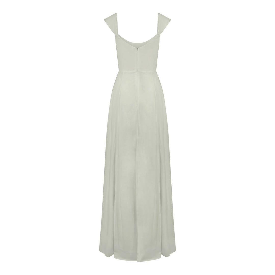 Lelia Dress In Sage Green