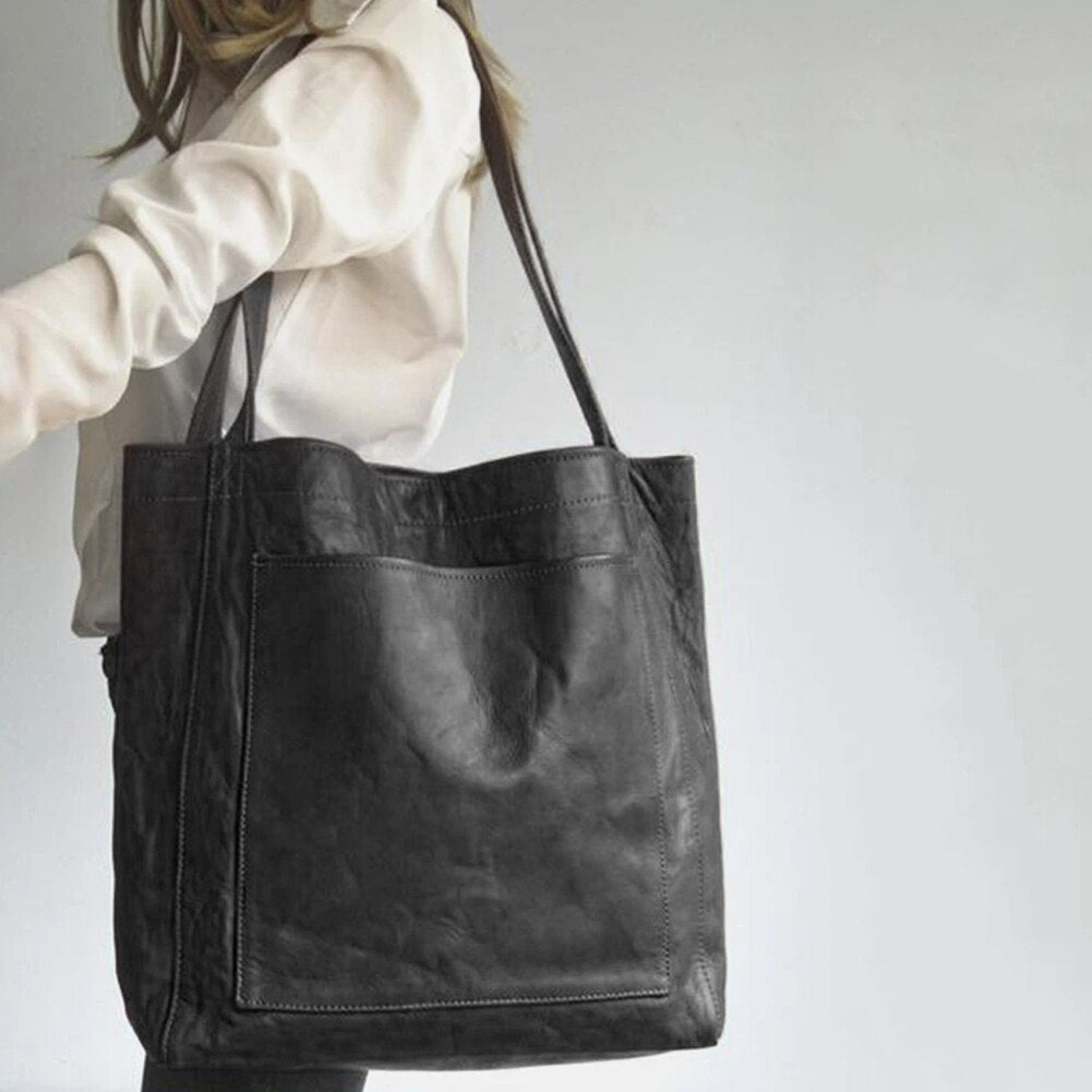 Ivy Leather Tote Bag