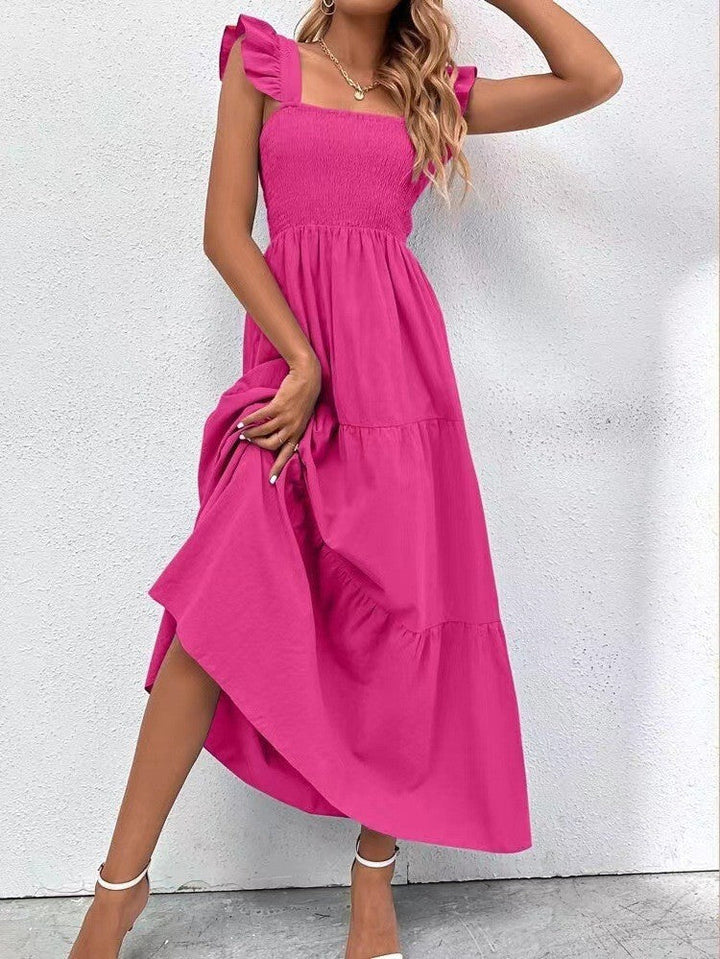 CJ – Smocked Tiered Maxi Dress