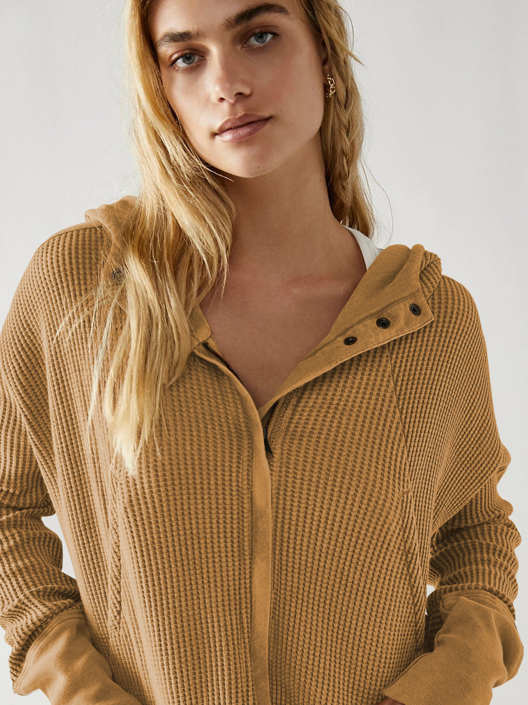 Nellie Stylish Cropped Hoodie