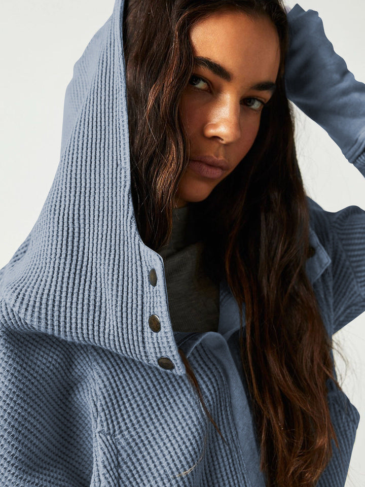 Nellie Stylish Cropped Hoodie