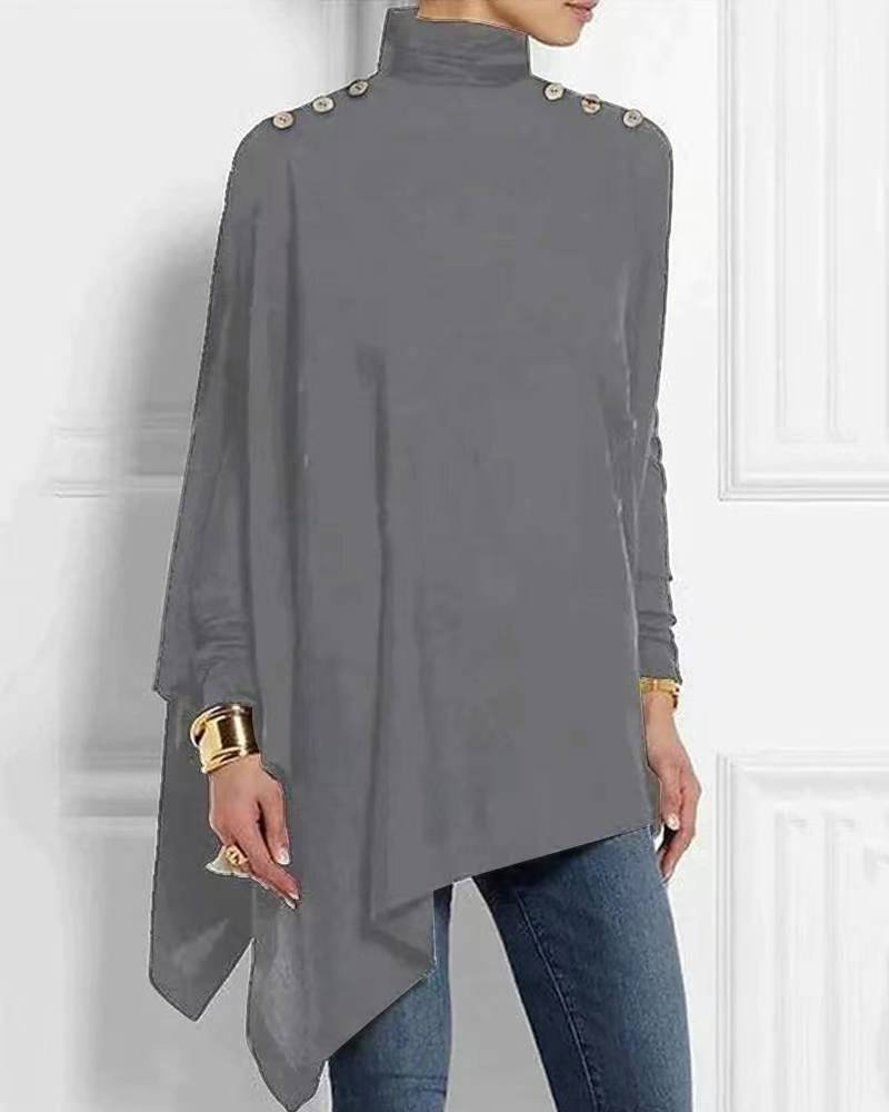 Shauna Elegant Asymmetric Top