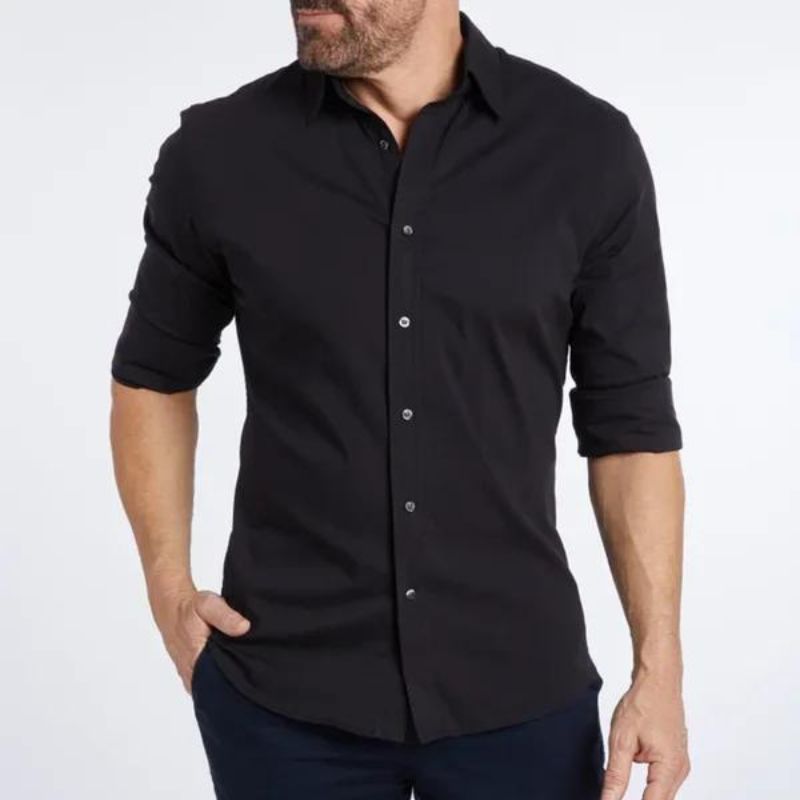 Paul Wrinkle Free | Hidden Zipper Shirt